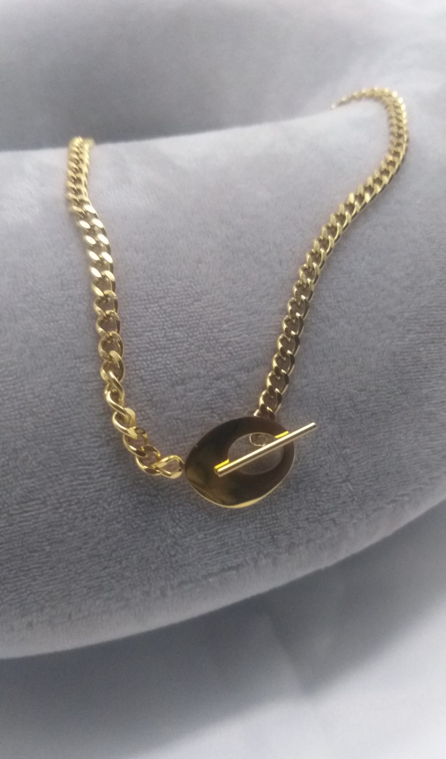 18k gold plated stainless steel female necklace Styles By TMO